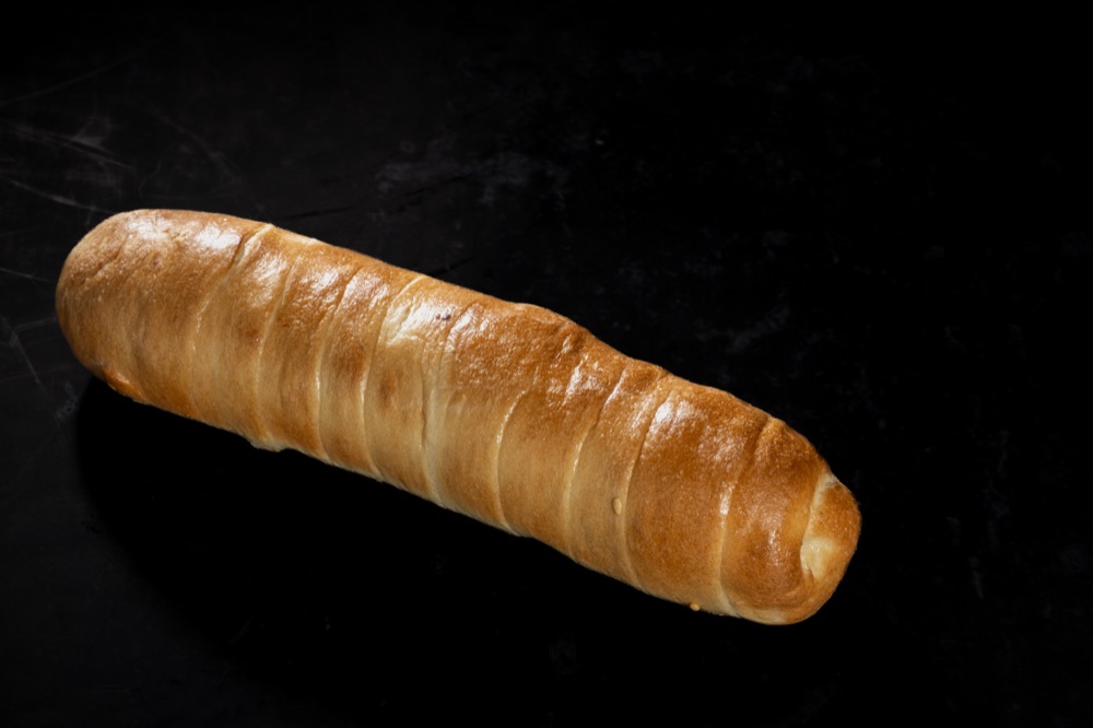 Pretzel dog & cheese